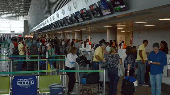 Terminal de passageiros do Aeroporto Internacional Aluísio Alves, em São Gonçalo do Amarante - Foto divulgação