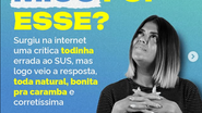 Governo alfineta Jojo Toddynho após crítica ao SUS: "Que mico foi esse?" - Reprodução: Redes Sociais