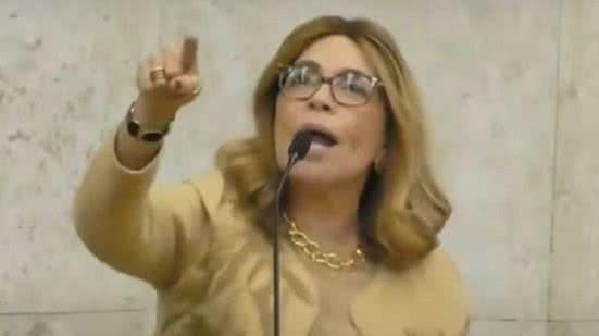 Durante sessão, vereadora Cris Monteiro fez declaração controversa sobre manifestantes e mulheres brancas. - Divulgação