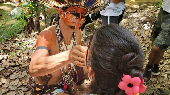 Território Potiguara Katu está localizado na divisa entre os municípios de Canguaretama e Goianinha - Reprodução/Katu Experiências