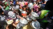 Cerca de 2 milhões de pessoas enfrentam a fome em Gaza - Divulgação/UNRWA