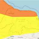 Imagem Inmet emite alertas de acumulado de chuvas para Natal e outras cidades do RN; veja a lista