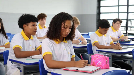 Ensino em tempo integral avança no RN - Matheus Nascimento / GovRN