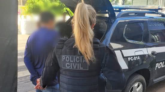 Homem foi preso - Reprodução Assessoria