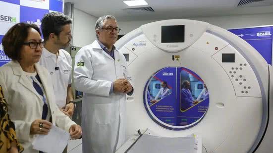 Ministro da Saúde destaca importância dos novos equipamentos para a formação de profissionais de saúde. - Reprodução