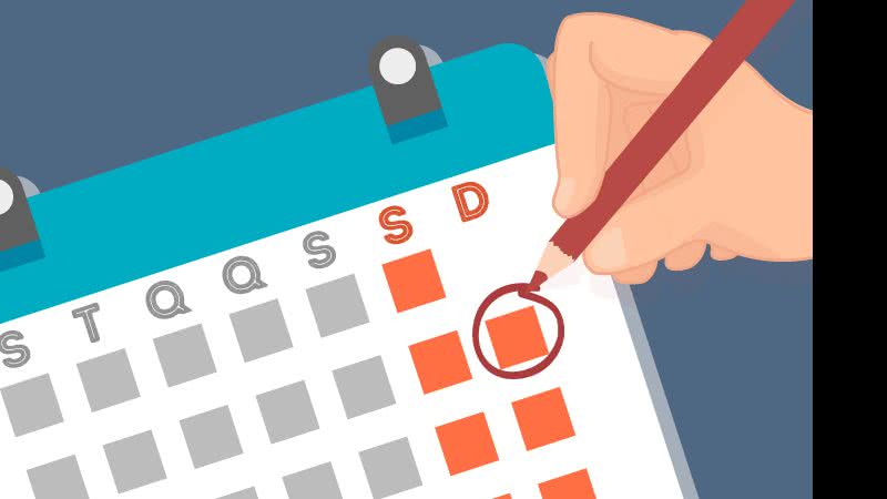 Calendário - Ilustração