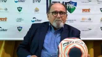 José Vanildo, atual presidente da FNF, pode ser um dos candidatos a vice na nova estrutura da Confederação Brasileira de Futebol. - Reprodução/FNF