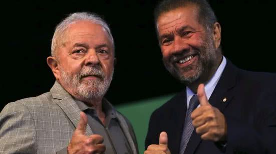 Luiz Inácio Lula da Silva e Carlos Lupi - Reprodução/Internet