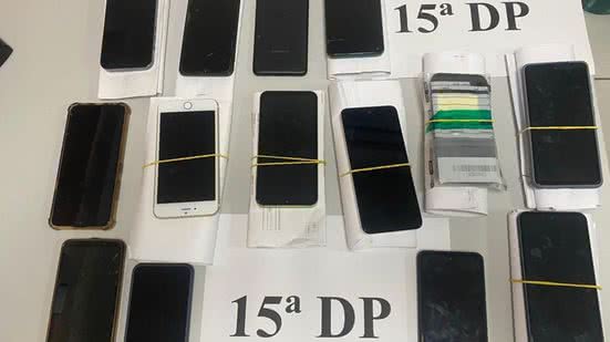 A corporação reforça a importância de manter registrado o número do IMEI, ódigo único que identifica cada celular e facilita o rastreamento - Divulgação/Polícia Civil do RN