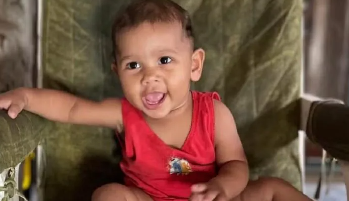 Bebê Yohana Maitê Filgueira Costa, de apenas 8 meses - Foto: Reprodução