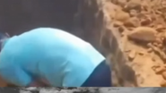 A situação foi filmada e o vídeo compartilhado nas redes sociais, gerando grande repercussão - Print vídeo