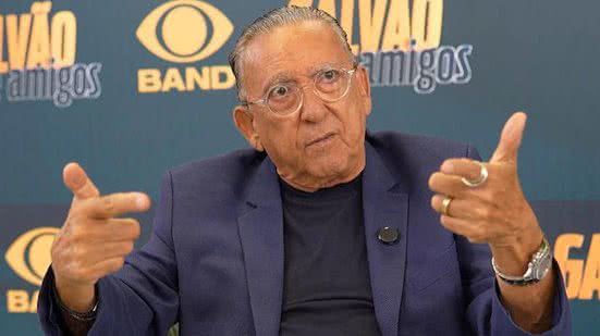 Galvão Bueno criticou a decisão da CBF - Reprodução/Internet