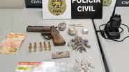 Itens apreendidos pelos policiais - Divulgação/Polícia Civil do RN
