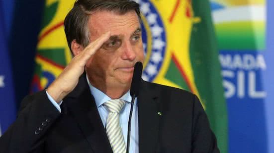 Bolsonaro, após alta médica, se junta a manifestantes que pedem a aprovação de projeto de lei sobre anistia em Brasília. - Divulgação