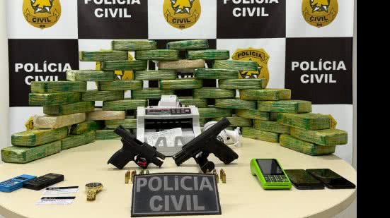 Itens apreendidos pelos policiais - Divulgação/Polícia Civil do RN
