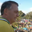 Jair Bolsonaro comparece na manifestação pela anistia - Reprodução/Veja