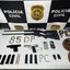 Material apreendido pela policia - Divulgação/Polícia Civil do RN