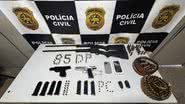 Material apreendido pela policia - Divulgação/Polícia Civil do RN