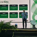 Henrique Carballal durante sua palestra na Expo Minera Nordeste 2025 - Júnior Teixeira/BNews Natal