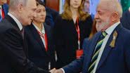 A convite do governo russo, Lula desembarcou na última quarta-feira (7) em Moscou para acompanhar o desfile militar que marca os 80 anos da vitória da antiga União Soviética sobre a Alemanha. - Divulgação