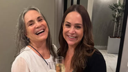 Regina Duarte e Gabriela Duarte - Imagem: Reprodução/Globo