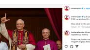 O símbolo é comumente associado ao presidente Luiz Inácio Lula da Silva (PT) - Print/Instagram