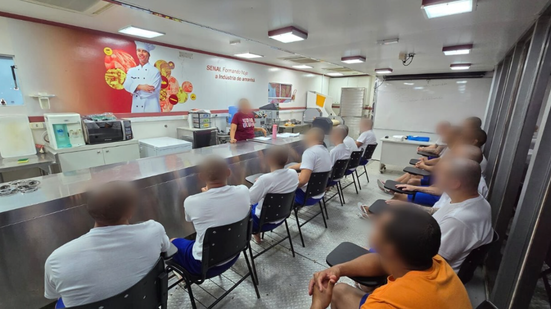 A iniciativa faz parte do programa Rede de Trabalho Decente no Sistema Prisional, criado no ano passado - Divulgação/Secretaria de Administração Penitenciária
