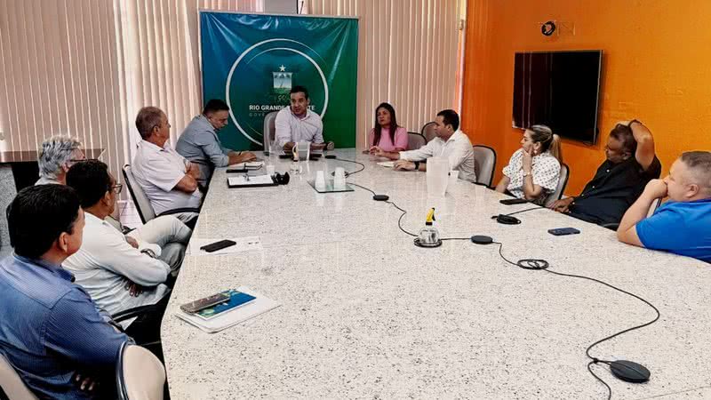 Reunião entre Governo do RN e prefeitos visa ampliar linhas e frequência do transporte intermunicipal na Grande Natal. - Divulgação