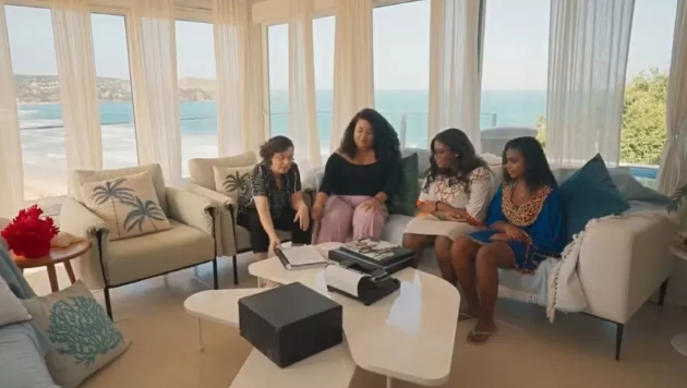 Filhas de Gloria Maria exibem casa da mãe em Búzios - Imagem: Reprodução/Globo
