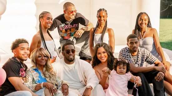 P. Diddy e família - Imagem: Reprodução/Instagram