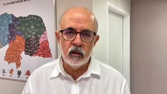 Alexandre Motta, secretário de Saúde do Estado - Print vídeo Instagram