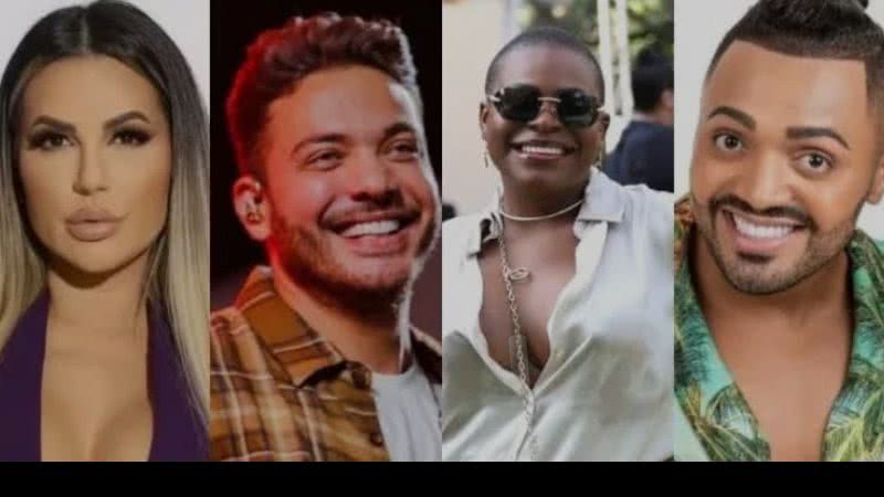 Entre os convocados, estão nomes como Wesley Safadão e Gusttavo Lima, além de ex-BBBs que devem depor como testemunhas. - Divulgação
