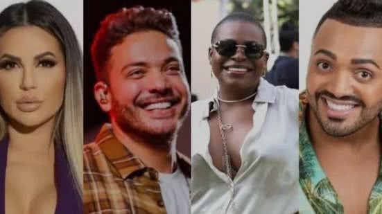 Entre os convocados, estão nomes como Wesley Safadão e Gusttavo Lima, além de ex-BBBs que devem depor como testemunhas. - Divulgação
