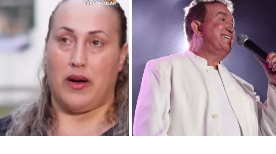 Amado Batista diz que o exame de DNA deu negativo - Imagem: Reprodução/Record e Redes Sociais