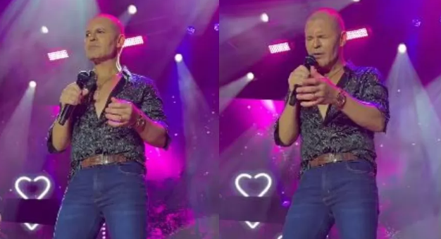 Eduardo Costa surpreende ao aparecer careca em show - Imagem: Reprodução/Instagram