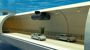 Simulação do túnel - Reprodução/Internet