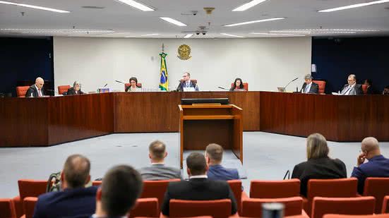 O relator Alexandre de Moraes e outros ministros formaram maioria para tornar réus os acusados de ações golpistas após as eleições. - Divulgação