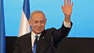 Primeiro-ministro de Israel, Benjamin Netanyahu - Reprodução/Ronaldo Shemitd - AFP