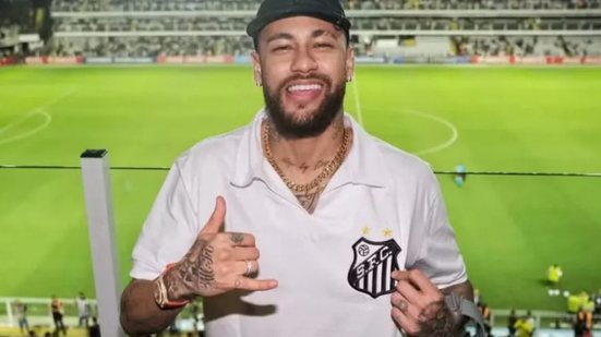 Após a eliminação do Santos na Copa do Brasil, Neymar não confirmou se irá renovar seu contrato, que termina em breve. - Divulgação