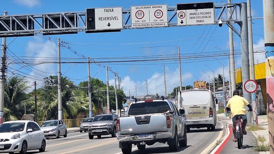 Tráfego total na Ponte de Igapó foi liberado nesta sexta-feira - Divulgação/STTU
