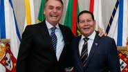 Ex-presidente Jair Bolsonaro e ex-vice-presidente Hamilton Mourão - Alan Santos/Presidência da República