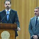 O encontro em Brasília reuniu autoridades de 11 países para discutir estratégias de combate a organizações criminosas transnacionais. - Divulgação