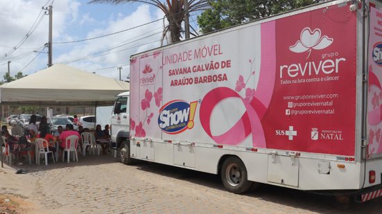 A Unidade Móvel Savana Galvão está funcionando das 7h às 15h no local - Divulgação/SMS