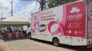 A Unidade Móvel Savana Galvão está funcionando das 7h às 15h no local - Divulgação/SMS