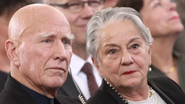 Sebastião Salgado e Lélia em foto de 2019 - Imagem: Daniel ROLAND / AFP