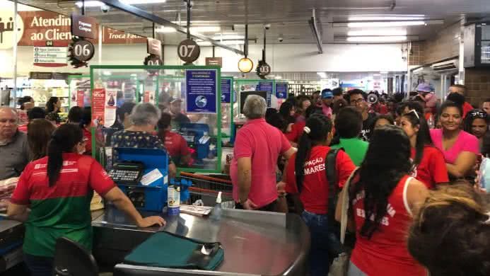 Movimento de Luta nos Bairros defende ocupações como forma de protesto contra a falta de políticas habitacionais e desperdício de alimentos. - Divulgação