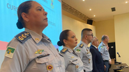A aula inaugural do curso contou com a presença de líderes da segurança pública e uma palestra sobre ética e cidadania - Reprodução Assessoria
