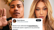 Internautas criticam Érica Hilton por ignorar os crimes - Imagem: Reprodução/Instagram