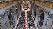 Após a procissão, os cardeais farão um juramento coletivo e individual, prometendo sigilo sobre a eleição papal. - Divulgação