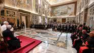 A celebração começará às 10h no horário local, com a expectativa de grande público e cobertura internacional. - Reprodução/Vatican Media